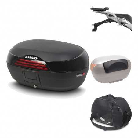 SHAD Baul trasero + herraje montaje accesorios SH46 SH 46 NEW MODEL KIT-184071