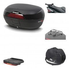 Rear trunk + mounting hardware + accessories  SH46 SH 46 NEW MODEL