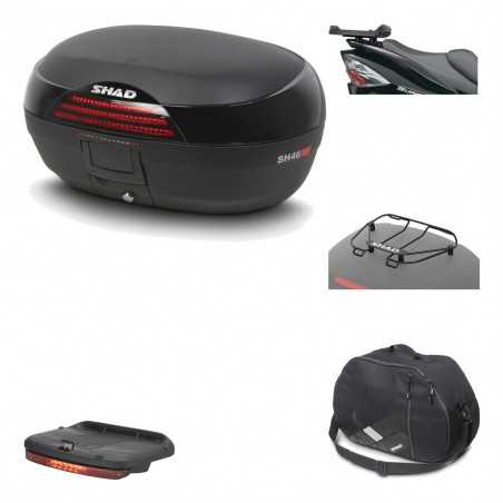 SHAD Baul trasero + herraje montaje accesorios SH46 SH 46 NEW MODEL KIT-183972