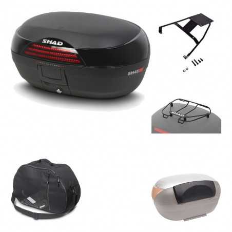 SHAD Baul trasero + herraje montaje accesorios SH46 SH 46 NEW MODEL KIT-183623