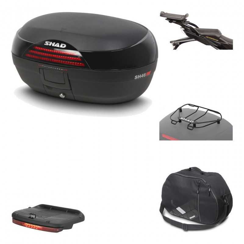 SHAD Baul trasero + herraje montaje accesorios SH46 SH 46 NEW MODEL KIT-183724