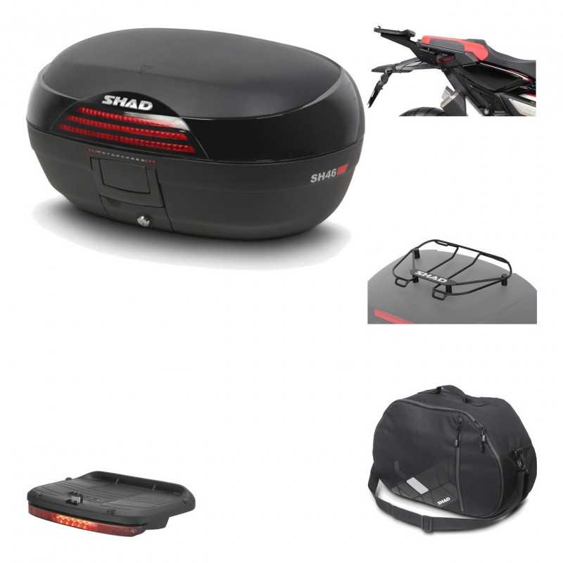 SHAD Baul trasero + herraje montaje accesorios SH46 SH 46 NEW MODEL KIT-183924