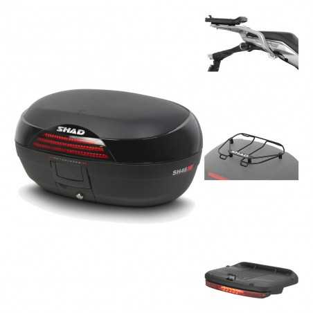 SHAD Baul trasero + herraje montaje accesorios SH46 SH 46 NEW MODEL KIT-184074