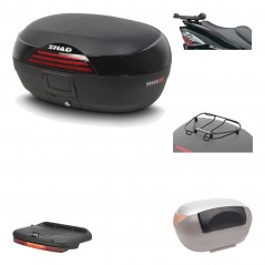 Rear trunk + mounting hardware + accessories  SH46 SH 46 NEW MODEL