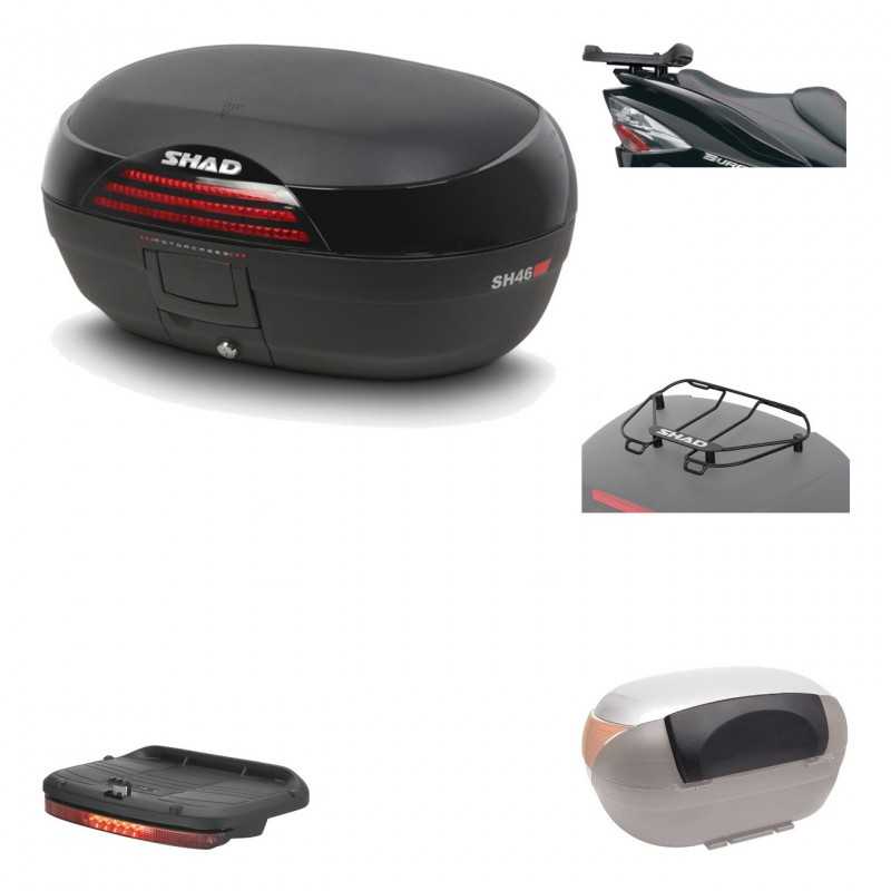 SHAD Baul trasero + herraje montaje accesorios SH46 SH 46 NEW MODEL KIT-183974