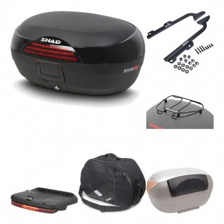 SHAD Baul trasero + herraje montaje accesorios SH46 SH 46 NEW MODEL KIT-183824
