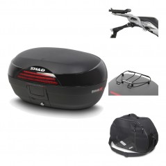 Rear trunk + mounting hardware + accessories  SH46 SH 46 NEW MODEL