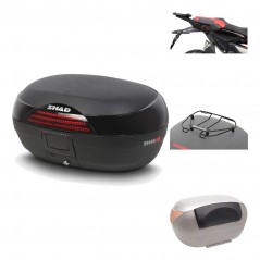 Rear trunk + mounting hardware + accessories  SH46 SH 46 NEW MODEL