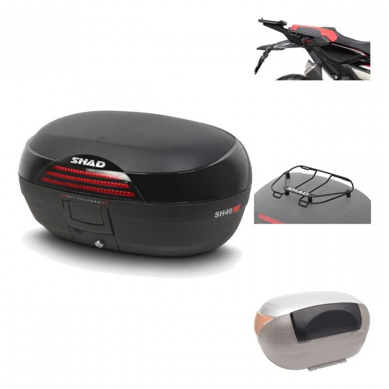 SHAD Baul trasero + herraje montaje accesorios SH46 SH 46 NEW MODEL KIT-183925