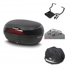 Rear trunk + mounting hardware + accessories  SH46 SH 46 NEW MODEL