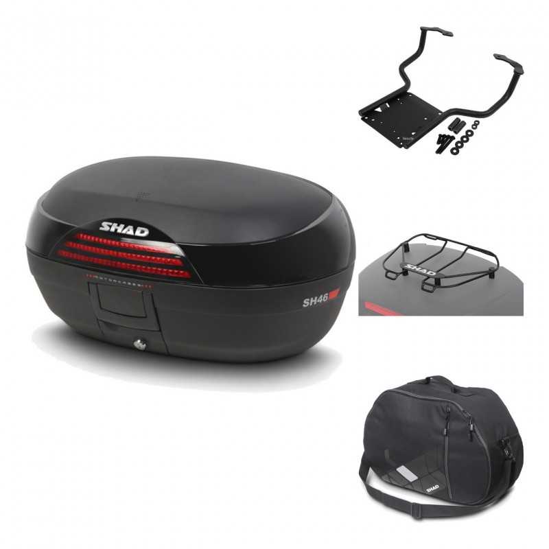 Rear trunk + mounting hardware + accessories  SH46 SH 46 NEW MODEL