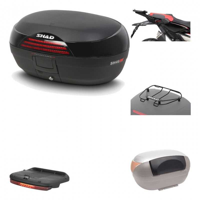 SHAD Baul trasero + herraje montaje accesorios SH46 SH 46 NEW MODEL KIT-183926