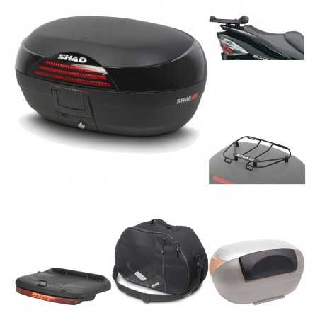 SHAD Baul trasero + herraje montaje accesorios SH46 SH 46 NEW MODEL KIT-183976