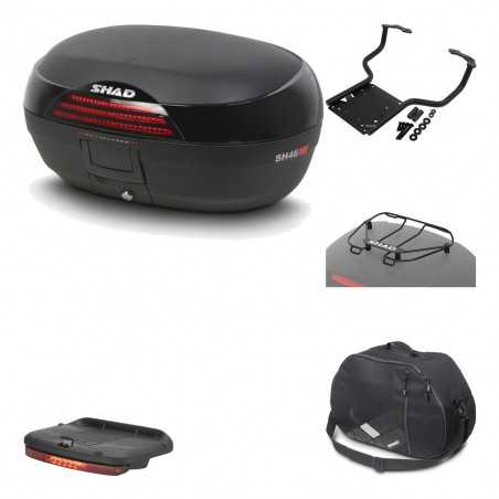SHAD Baul trasero + herraje montaje accesorios SH46 SH 46 NEW MODEL KIT-183876