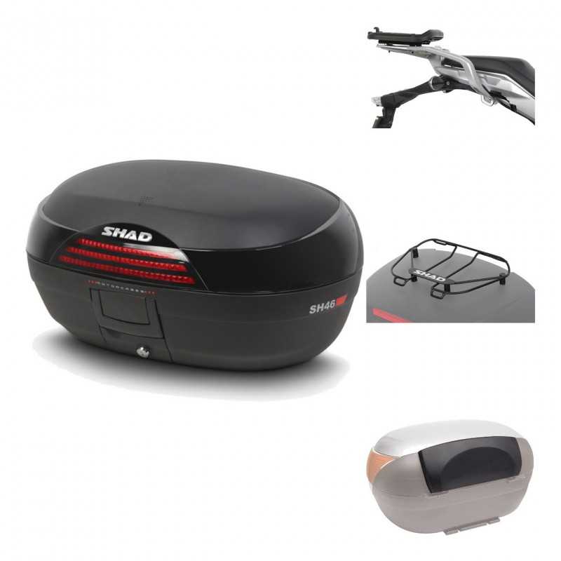 SHAD Baul trasero + herraje montaje accesorios SH46 SH 46 NEW MODEL KIT-184077