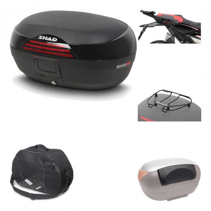 SHAD Baul trasero + herraje montaje accesorios SH46 SH 46 NEW MODEL KIT-183927