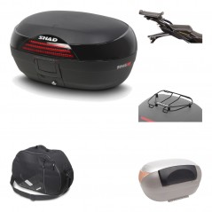 Rear trunk + mounting hardware + accessories  SH46 SH 46 NEW MODEL