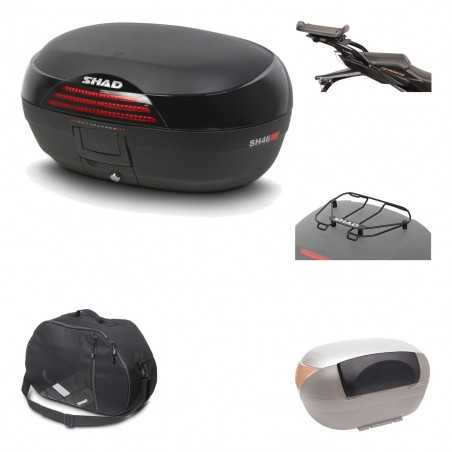 SHAD Baul trasero + herraje montaje accesorios SH46 SH 46 NEW MODEL KIT-183727