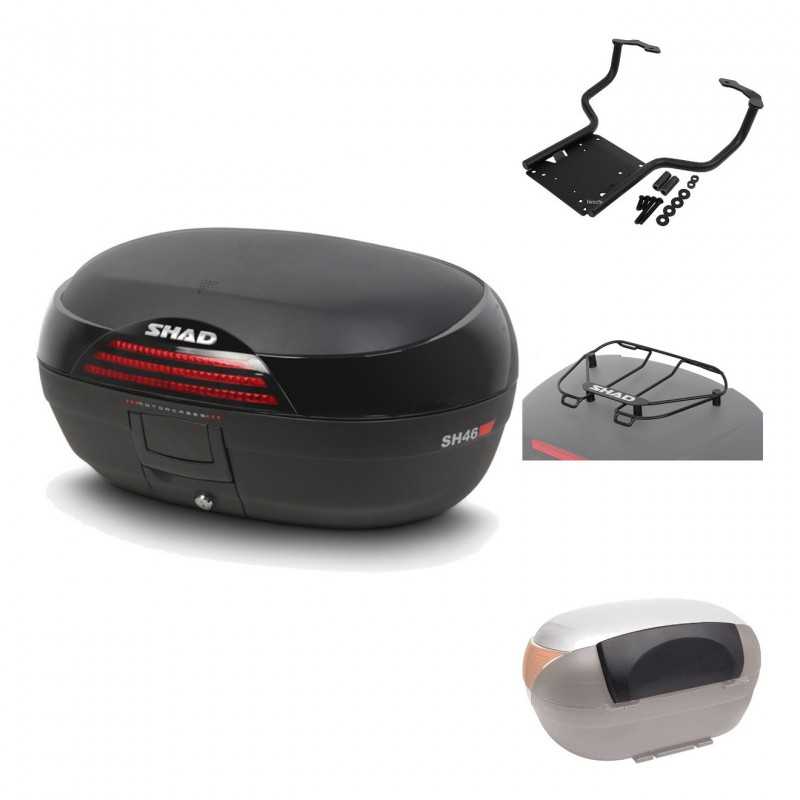 Rear trunk + mounting hardware + accessories  SH46 SH 46 NEW MODEL