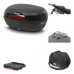 Rear trunk + mounting hardware + accessories  SH46 SH 46 NEW MODEL