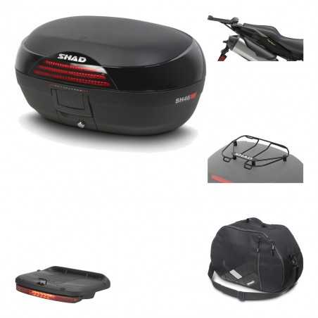 SHAD Baul trasero + herraje montaje accesorios SH46 SH 46 NEW MODEL KIT-184028
