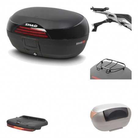 SHAD Baul trasero + herraje montaje accesorios SH46 SH 46 NEW MODEL KIT-184078