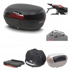 Rear trunk + mounting hardware + accessories  SH46 SH 46 NEW MODEL