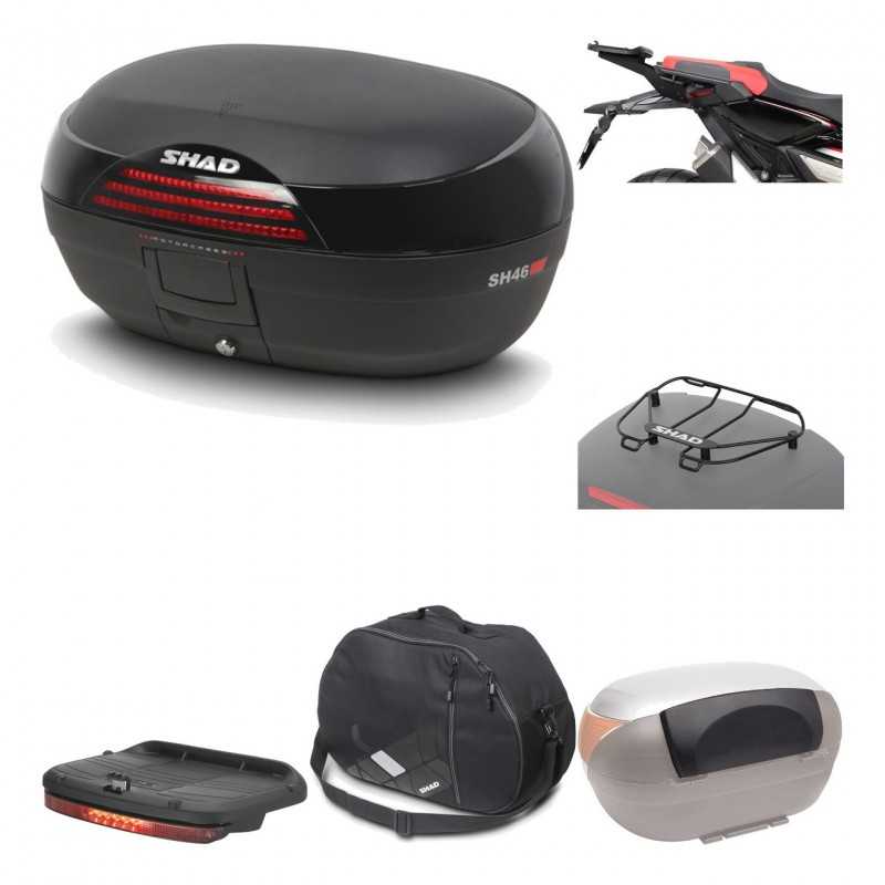 SHAD Baul trasero + herraje montaje accesorios SH46 SH 46 NEW MODEL KIT-183928