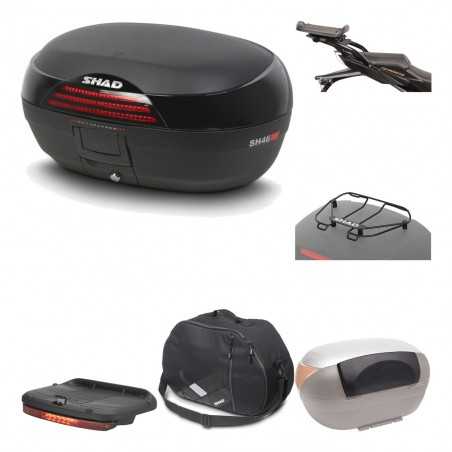 SHAD Baul trasero + herraje montaje accesorios SH46 SH 46 NEW MODEL KIT-183728