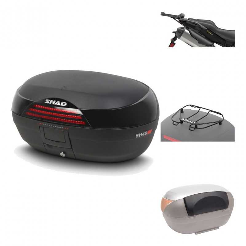 Rear trunk + mounting hardware + accessories  SH46 SH 46 NEW MODEL