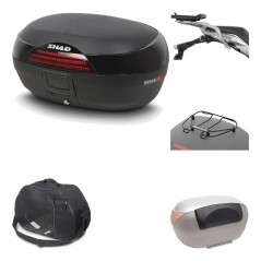 Rear trunk + mounting hardware + accessories  SH46 SH 46 NEW MODEL
