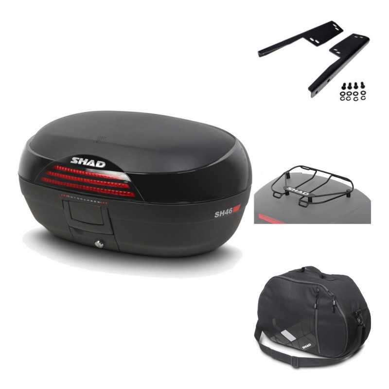 Rear trunk + mounting hardware + accessories  SH46 SH 46 NEW MODEL