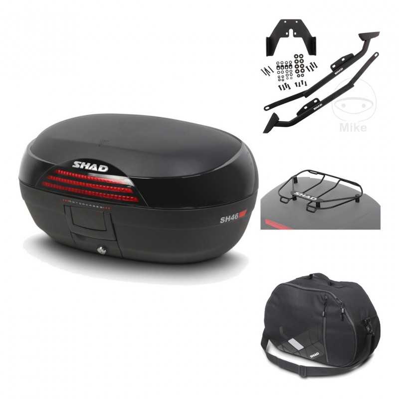 SHAD Baul trasero + herraje montaje accesorios SH46 SH 46 NEW MODEL KIT-183979