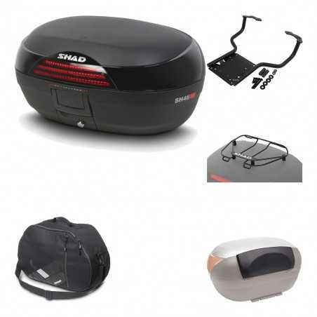 SHAD Baul trasero + herraje montaje accesorios SH46 SH 46 NEW MODEL KIT-183879