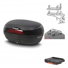 Rear trunk + mounting hardware + accessories  SH46 SH 46 NEW MODEL