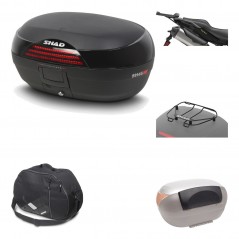 Rear trunk + mounting hardware + accessories  SH46 SH 46 NEW MODEL