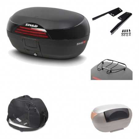 SHAD Baul trasero + herraje montaje accesorios SH46 SH 46 NEW MODEL KIT-183783