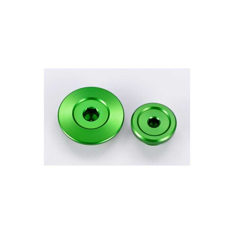 V PARTS Tapon motor verde Kawasaki 38153