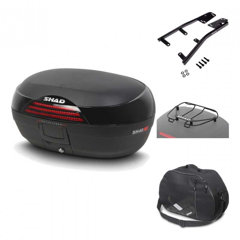 SHAD Baul trasero + herraje montaje accesorios SH46 SH 46 NEW MODEL KIT-183683