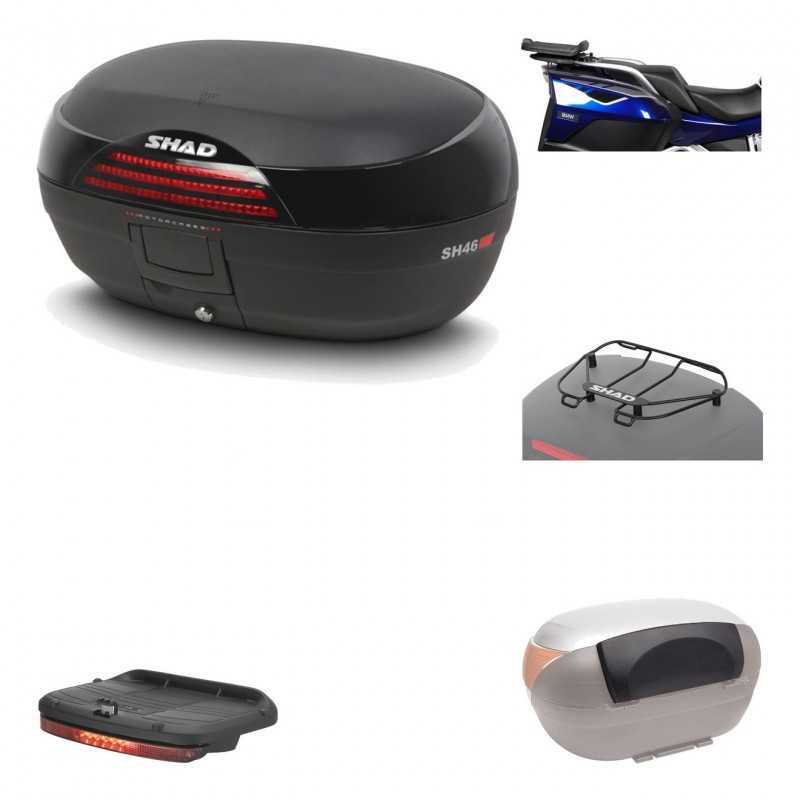 Rear trunk + mounting hardware + accessories  SH46 SH 46 NEW MODEL