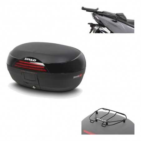 SHAD Baul trasero + herraje montaje parrilla portabultos superior SH46 SH 46 NEW MODEL KIT-183937