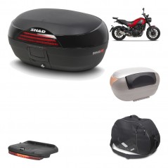 Rear trunk + mounting hardware + accessories  SH46 SH 46 NEW MODEL