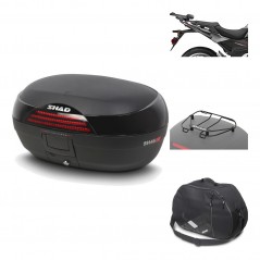 Rear trunk + mounting hardware + accessories  SH46 SH 46 NEW MODEL