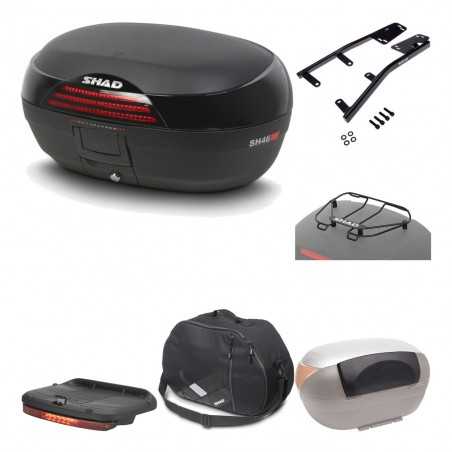 SHAD Baul trasero + herraje montaje accesorios SH46 SH 46 NEW MODEL KIT-183688