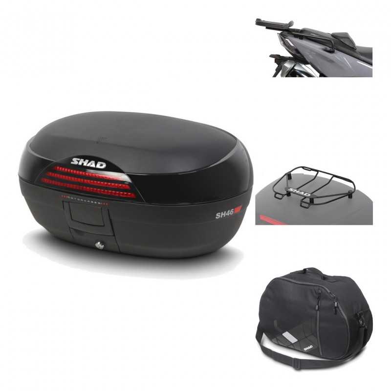 SHAD Baul trasero + herraje montaje accesorios SH46 SH 46 NEW MODEL KIT-183939