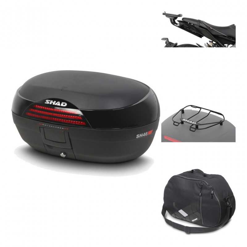 Rear trunk + mounting hardware + accessories  SH46 SH 46 NEW MODEL