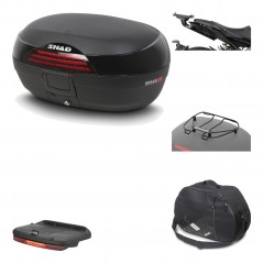 Rear trunk + mounting hardware + accessories  SH46 SH 46 NEW MODEL