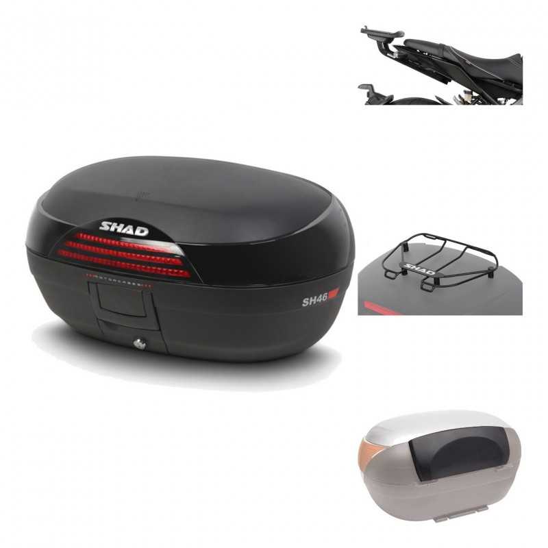 Rear trunk + mounting hardware + accessories  SH46 SH 46 NEW MODEL