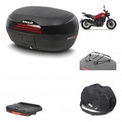 Rear trunk + mounting hardware + accessories  SH46 SH 46 NEW MODEL