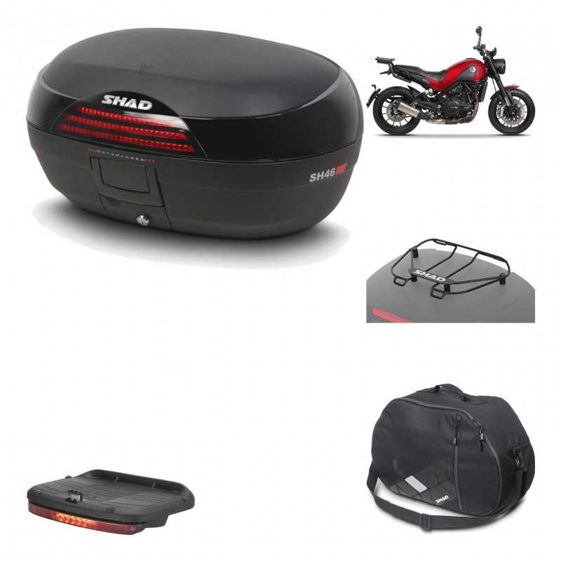 Rear trunk + mounting hardware + accessories  SH46 SH 46 NEW MODEL